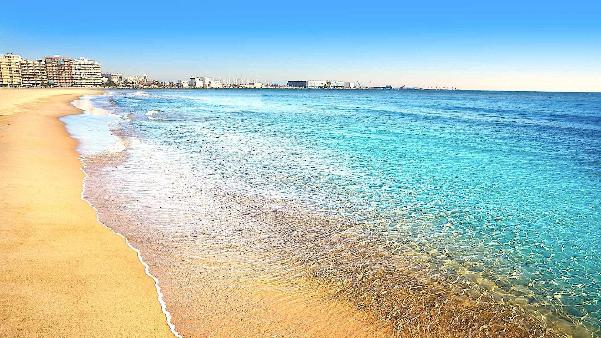 Atico Con Jacuzzi Privado , 1 Min Walk De Playa Levante Santa Pola Luaran gambar